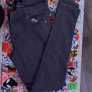Grey skinny jeans